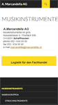 Mobile Screenshot of marcandella.ch